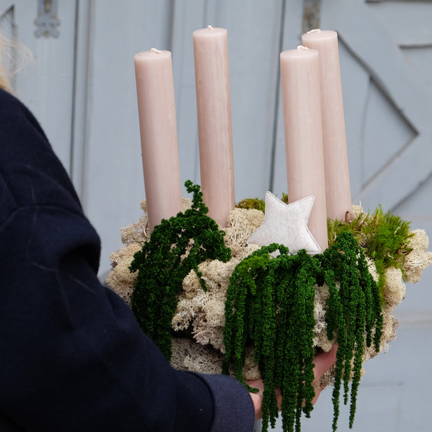 Adventskranz "Silent Nordic Forest" | 35cm