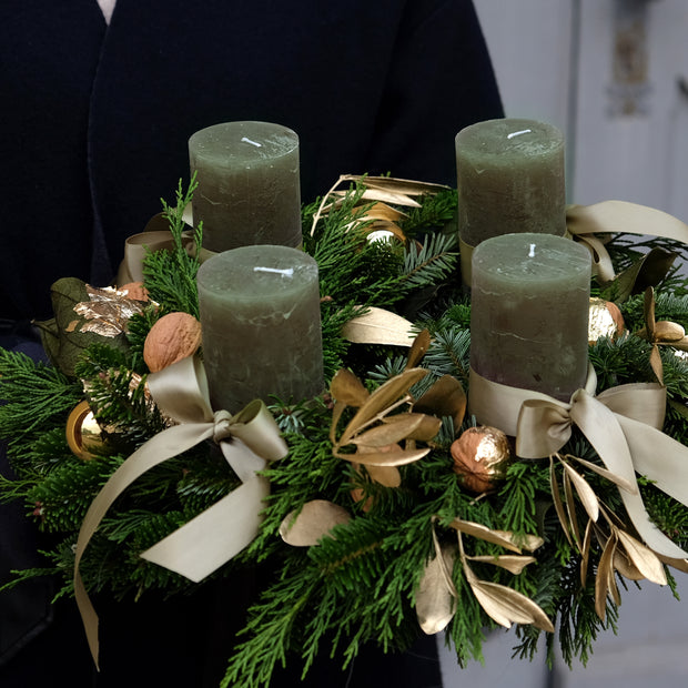 Adventskranz "Winter Pines" | 35cm