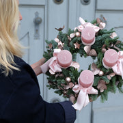 Adventskranz "Rosewood Elegance" | 35cm