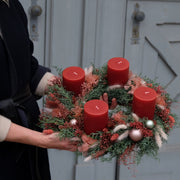 Adventskranz "Vintage Red" | 30cm