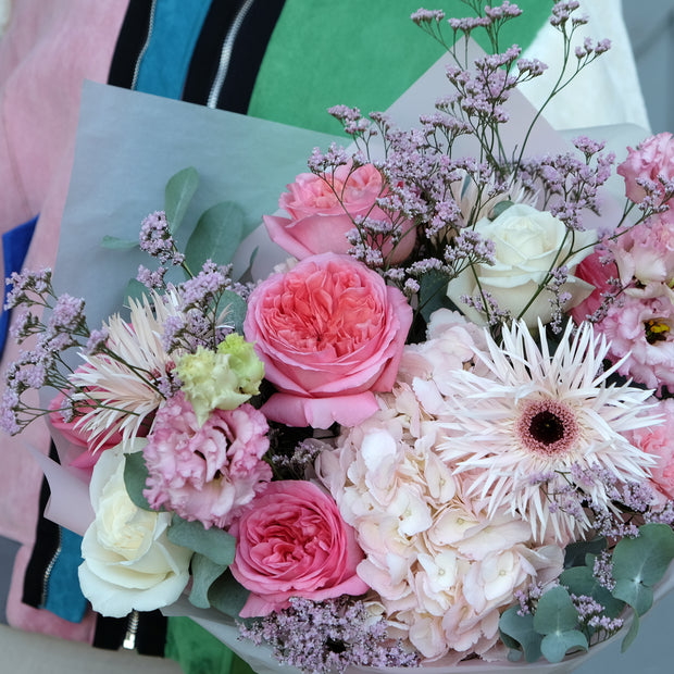 "Be my Baby" in Rosé, Blush und Weiß